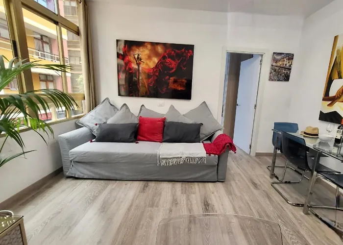 Lägenhet 2 Bedrooms Flat 50 Mts Away From Canteras *